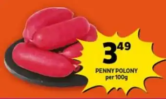Shoprite PENNY POLONY per 100g offer
