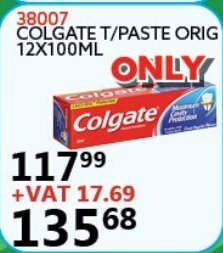 Africa Cash and Carry Colgate T/Paste Original 12x100ml offer
