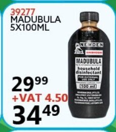 Africa Cash and Carry Madubula 5x100ml offer