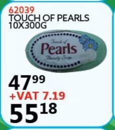 Africa Cash and Carry Touch of Pearls 10x300g offer