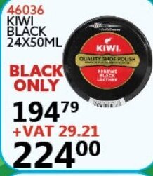Kiwi Black 24x50ml