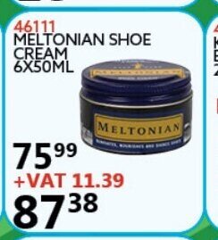 Meltonian Shoe Cream 6x50ml