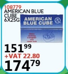 American Blue Cube 6x25g