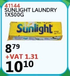 Africa Cash and Carry Sunlight Laundry 1x500g offer