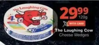 Checkers The Laughing Cow Cheese Wedges offer