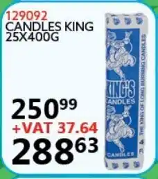 Candles King 25x400g