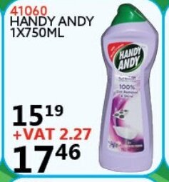 Africa Cash and Carry Handy Andy 1x750ml offer