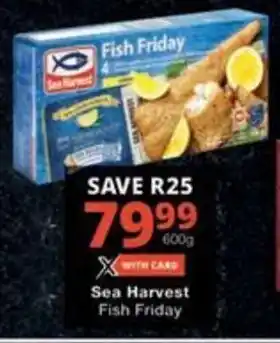 Checkers Sea Harvest Fish Friday offer