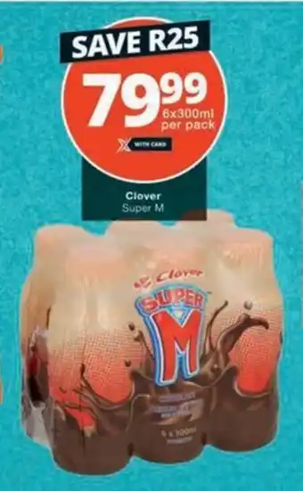 Checkers Clover Super M offer