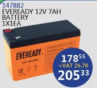 Eveready 12v 7AH Battery
