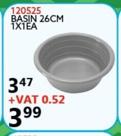 Africa Cash and Carry Basin 26cm 1x1EA offer