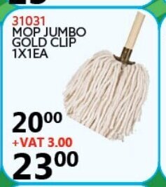 Mop Jumbo Gold Clip 1x1EA