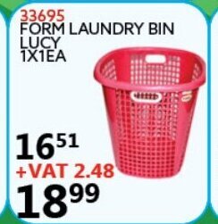 Africa Cash and Carry Form Laundry Bin Lucy 1x1EA offer