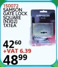 Africa Cash and Carry Samson Gate Lock Square (N302) offer