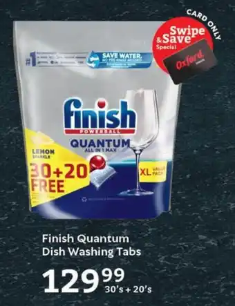 Finish Quantum Dish Washing Tabs