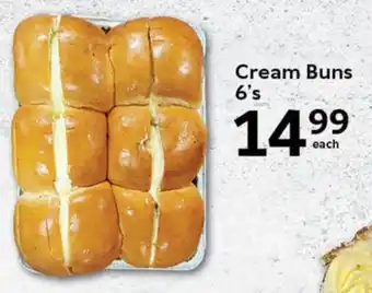 Oxford Freshmarket Cream Buns 6's offer