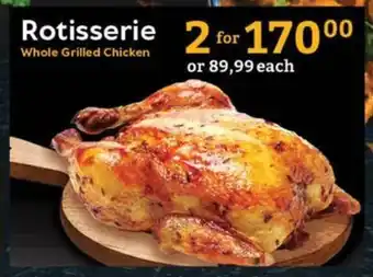 Oxford Freshmarket Rotisserie Whole Grilled Chicken offer