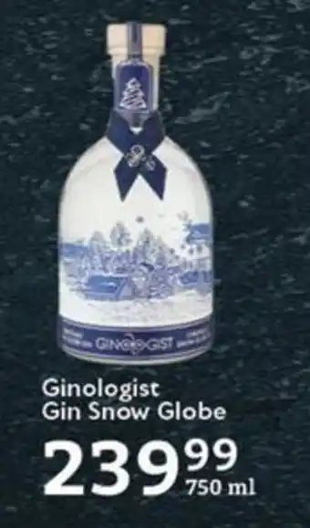 Ginologist Gin Snow Globe