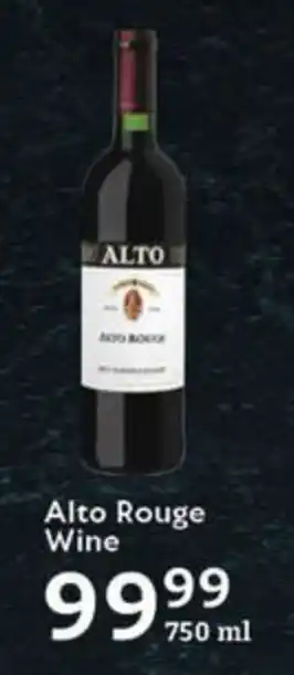 Oxford Freshmarket Alto Rouge Wine offer