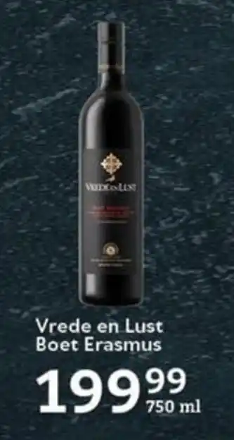 Oxford Freshmarket Vrede en Lust Boet Erasmus offer
