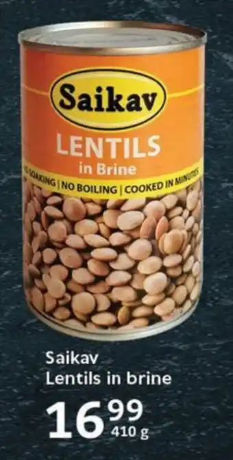 Oxford Freshmarket Saikav Lentils in brine offer