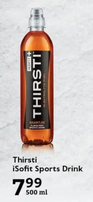 Oxford Freshmarket Thirsti iSofit Sports Drink offer