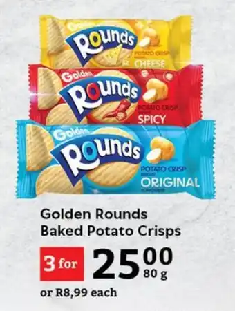 Oxford Freshmarket Golden Rounds Baked Potato Crisps offer
