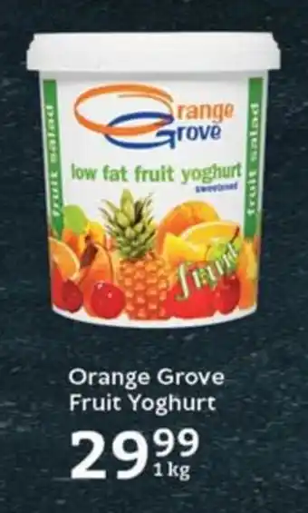 Oxford Freshmarket Orange Grove Fruit Yoghurt offer