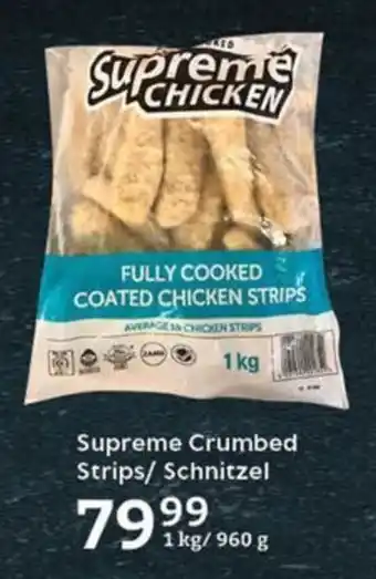 Oxford Freshmarket Supreme Crumbed Strips/ Schnitzel offer