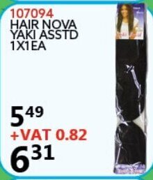 Africa Cash and Carry Hair Nova Yaki Asstd 1x1EA offer