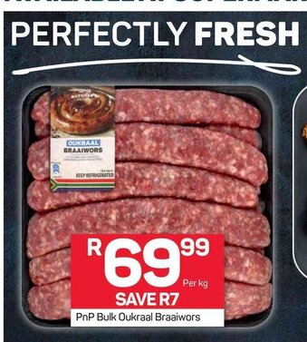 Pick n Pay PnP Bulk Oukraal Braaiwors offer