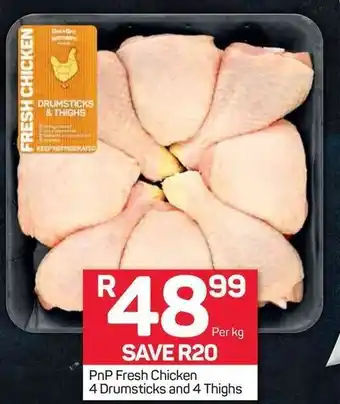 Pick n Pay PnP Fresh Chicken 4 Drumsticks and Thighs offer
