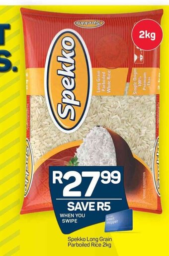 Pick n Pay Spekko Long Grain Parboiled Rice 2kg offer