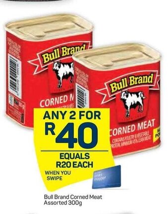 Pick n Pay Bull Brand Corned Meat Assorted 300g offer
