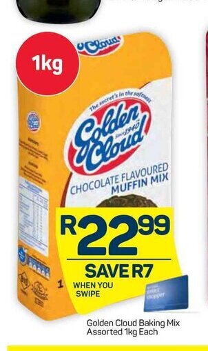 Pick n Pay Golden Cloud Baking Mix Assorted 1kg offer