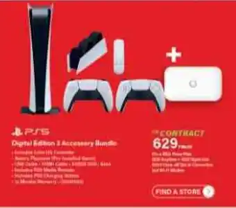 Incredible Connection PS5 Digital Edition 3 Accessory On Contract offer