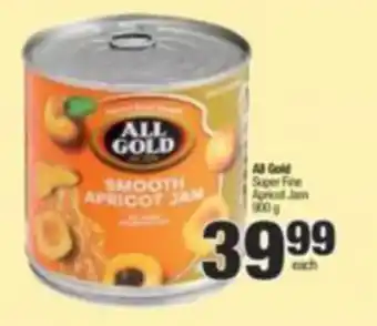 KwikSpar All Gold Sugar Free Apricot Jam 900g offer