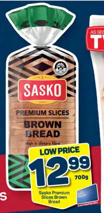 Pick n Pay Sasko Premium Slices Brown Bread offer