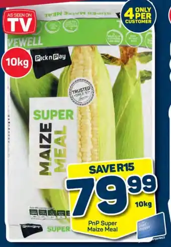 Pick n Pay PnP Super Maize Meal 10kg offer