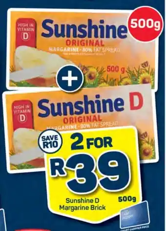 Pick n Pay Sunshine D Margarine Brick offer