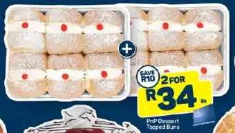 Pick n Pay PnP Dessert Topped Buns offer