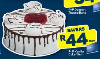 Pick n Pay PnP Vanilla Cake 15cm offer