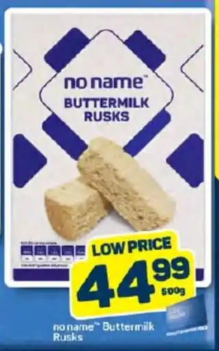 Pick n Pay No Name Buttermilk Rusks offer