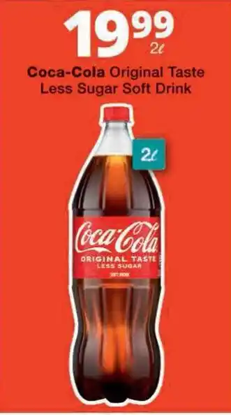 Checkers Coca-Cola Original Taste Less Sugar Soft Drink offer
