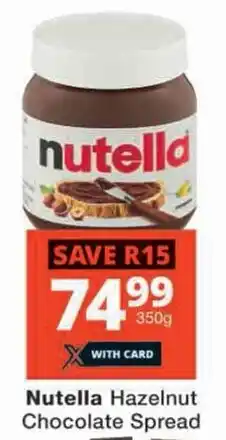 Nutella Hazelnut Chocolate Spread