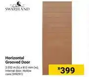 Builders Warehouse Swartland horizontal grooved door offer