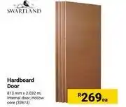 Builders Warehouse Swartland hardboard door-each offer