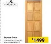 Builders Warehouse Swartland 8 panel door offer