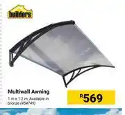 Builders Warehouse Builders multiwall awning offer