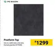 Builders Warehouse Pg bison postform top offer